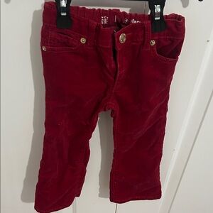 GAP Kids Red Corduroy Jeans